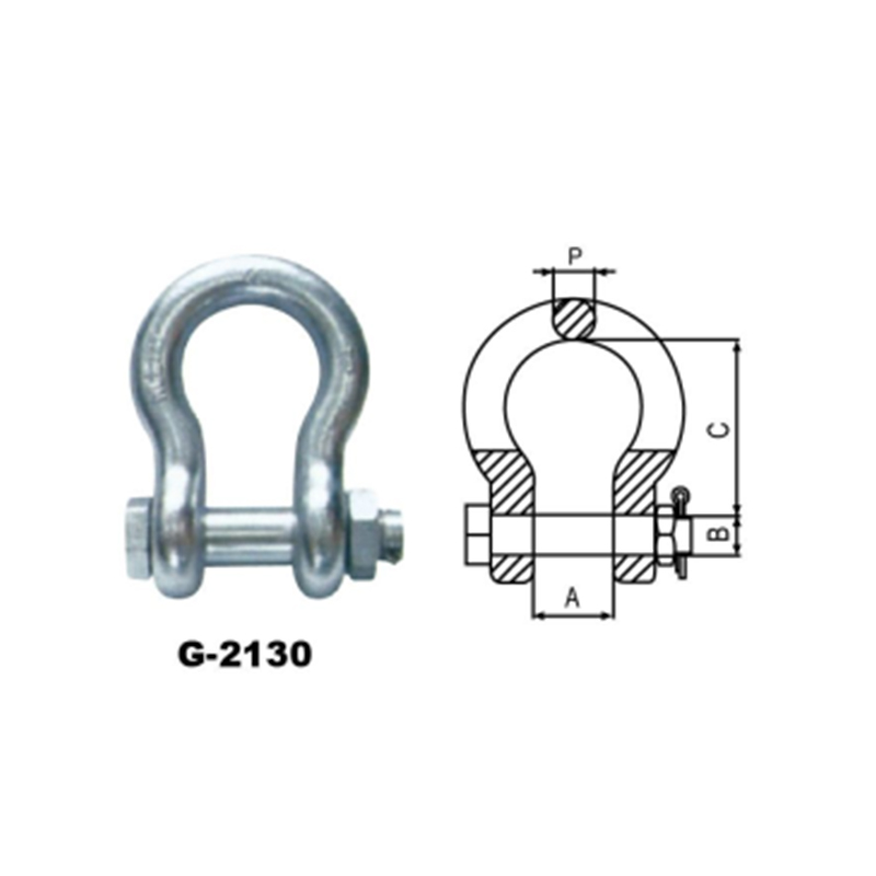 Us.Drop taottu ankkuriketjusakkeli G-2130 2150